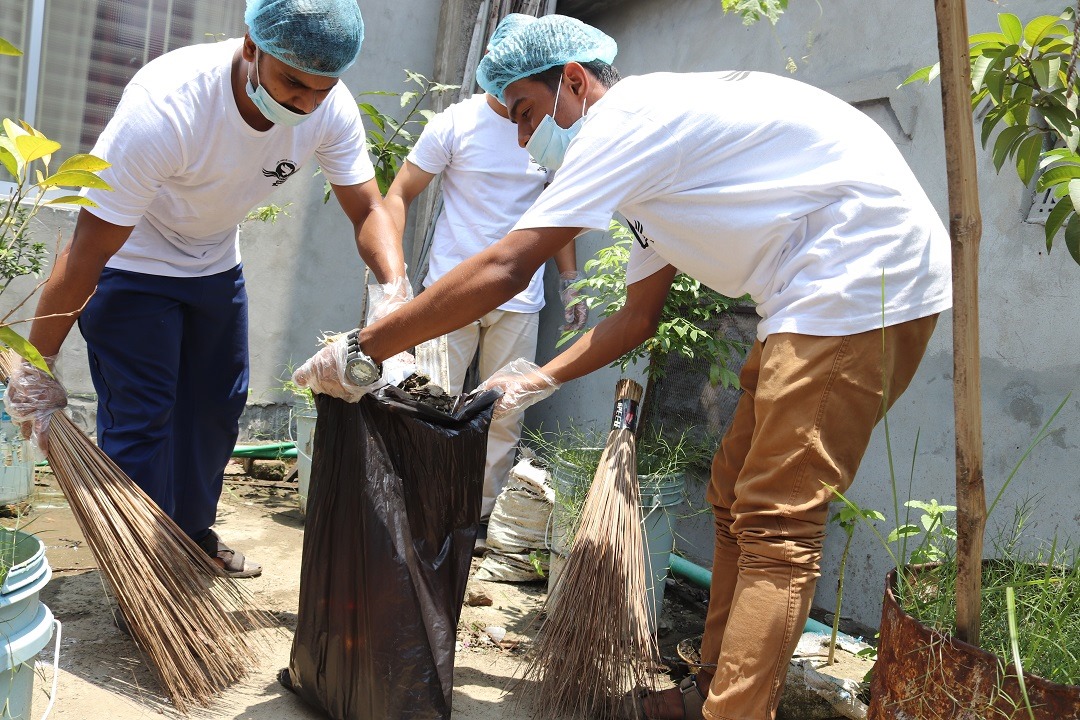 Dengu Campaign with Volunteer